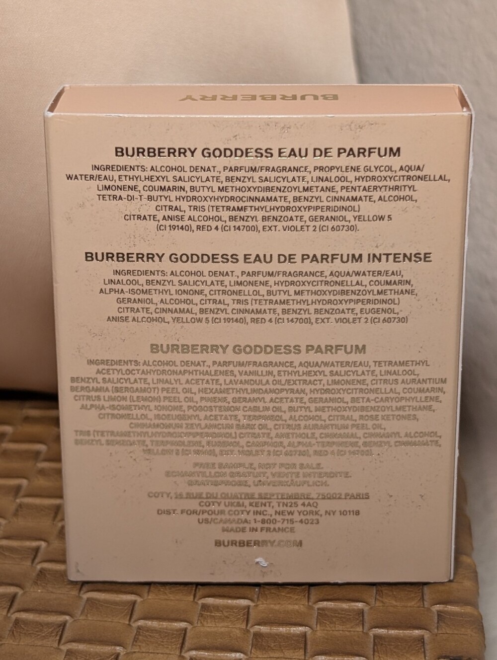 Burberry Goddess + Drawstring Pouch - Picture 4 of 5